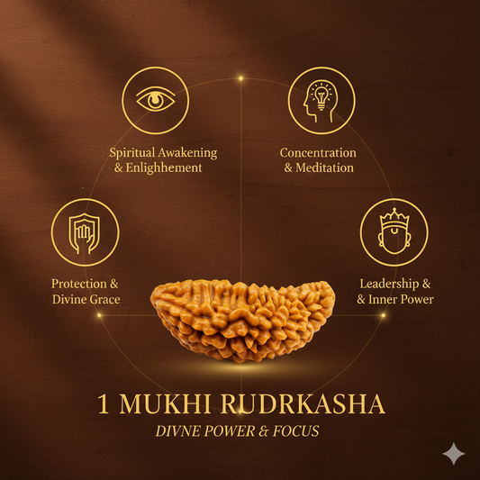 1 Mukhi Rudraksha Certified (Rameswaram)