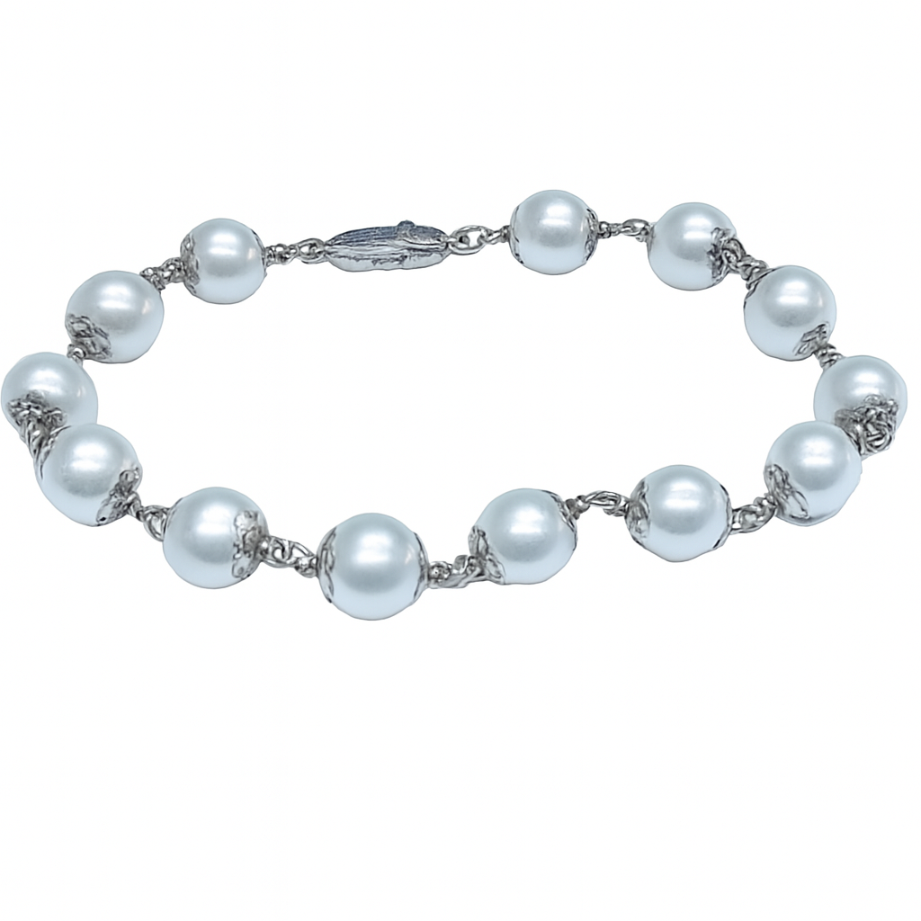Pearl Silver Bracelet