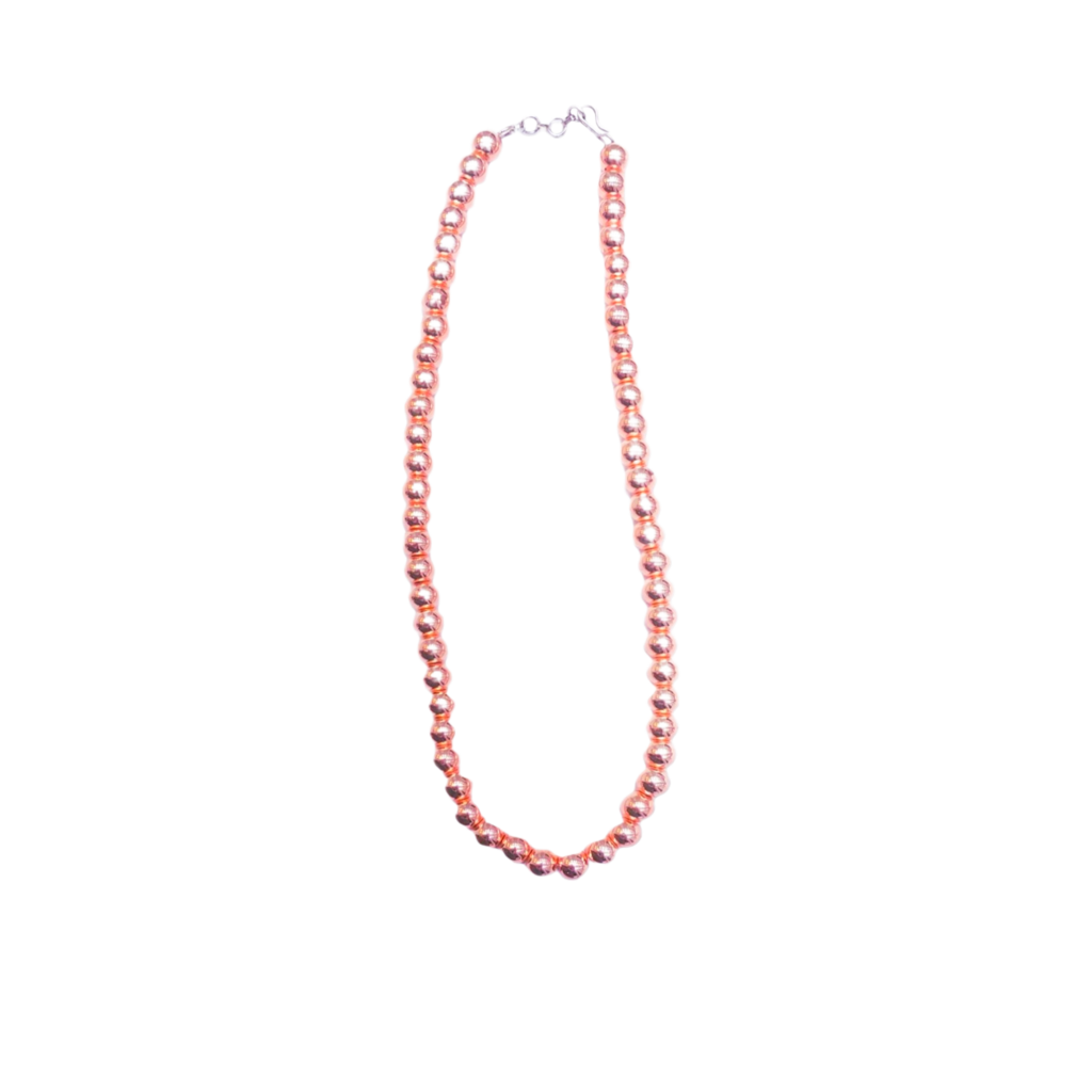 Rose Gold Hematite Mala (16 inch)