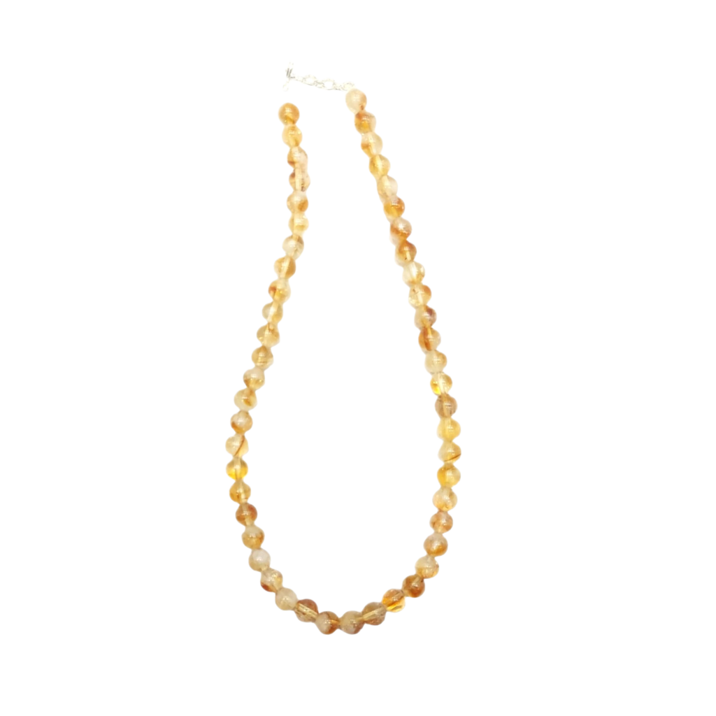 Yellow Citrine Mala (16 inch)