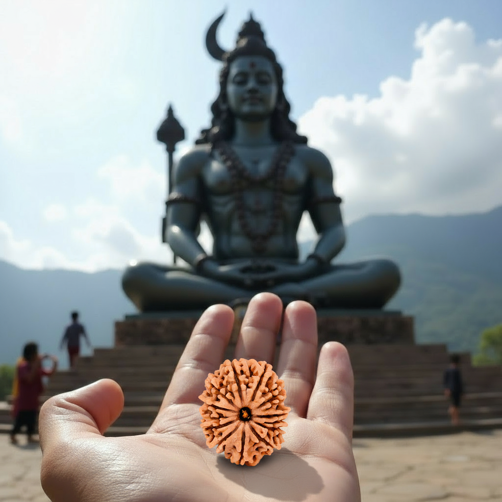 13 Mukhi Rudraksha Nepali Lab Certified