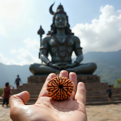 15 Mukhi Rudraksha Certified (Nepal)