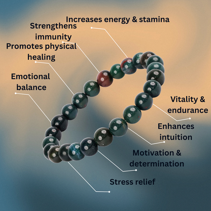 Blood Stone Bracelet