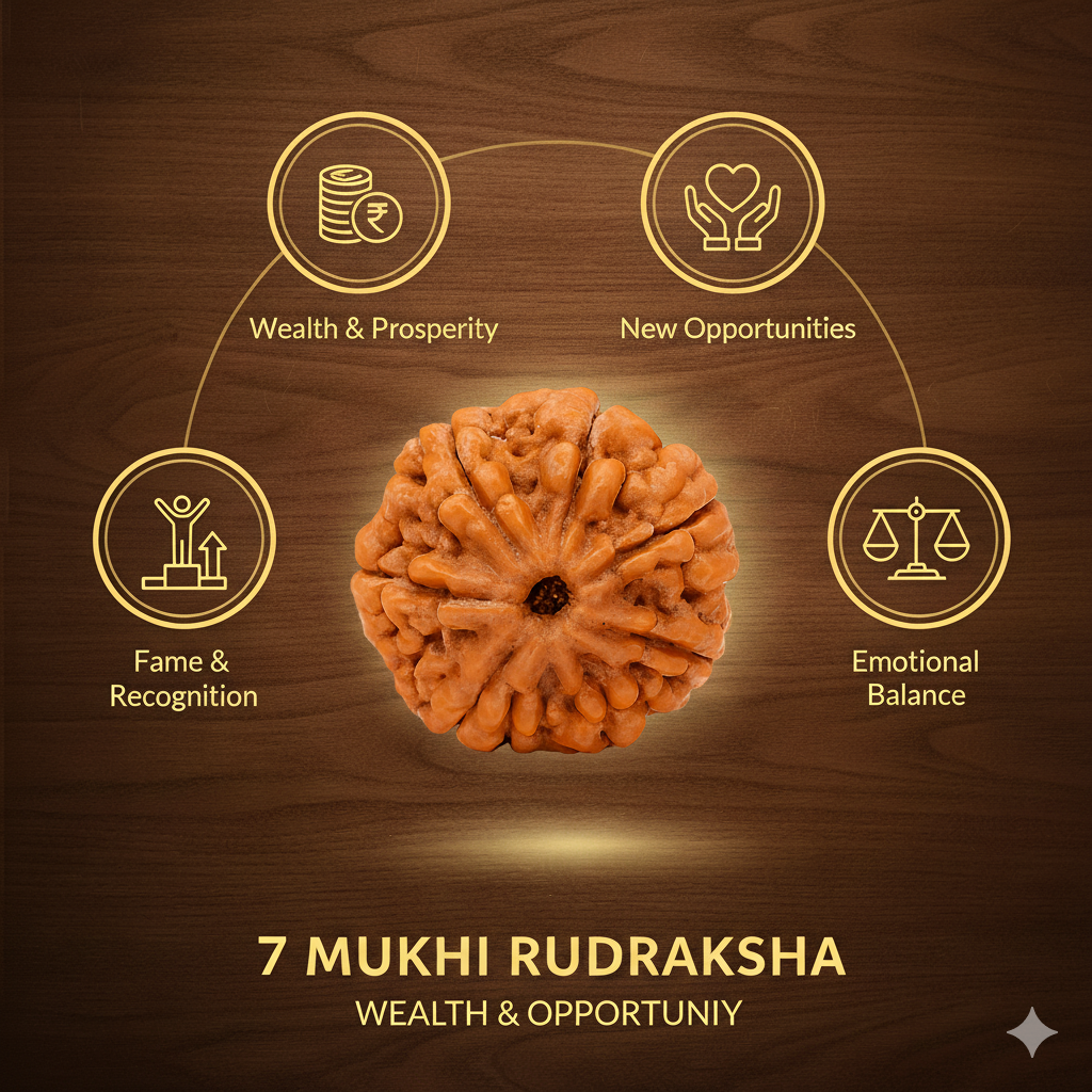 7 Mukhi Ruraksha Certified (Nepal)