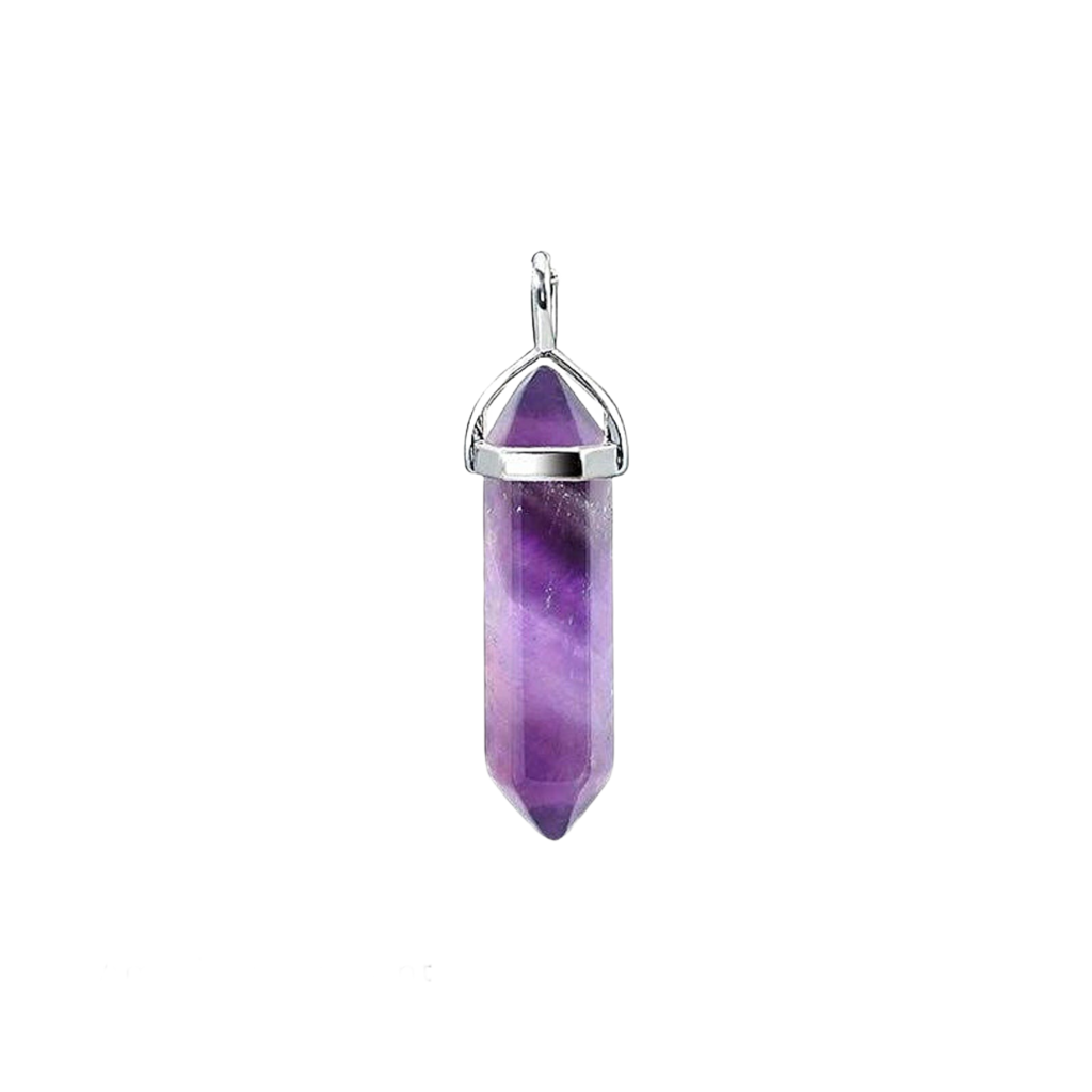 Amethyst Heart Pendant