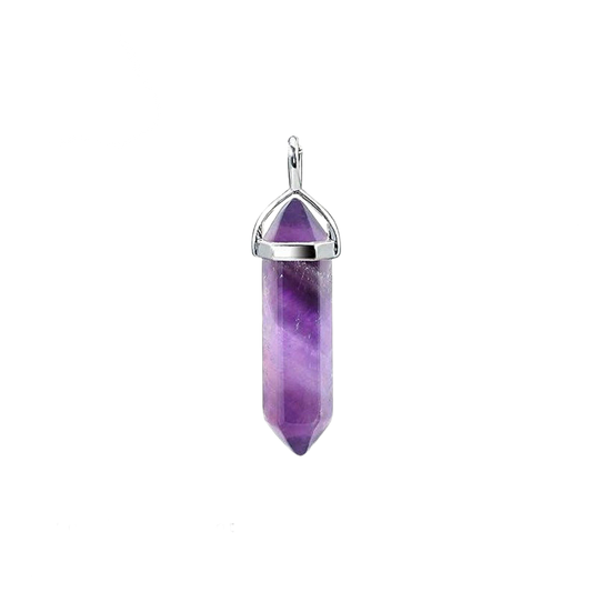 Amethyst Heart Pendant