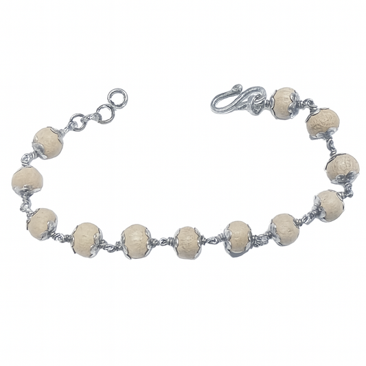 Tulsi Silver Bracelet