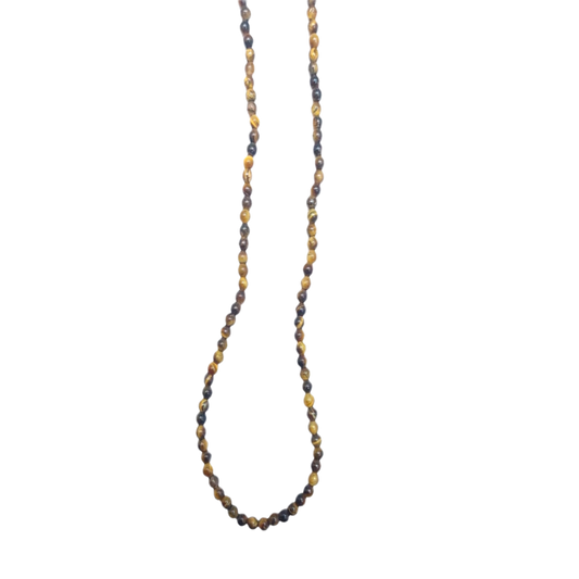 Yellow Tiger Eye Mala (16 inch)